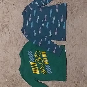 Toddler Boy Old Navy L/S tee set